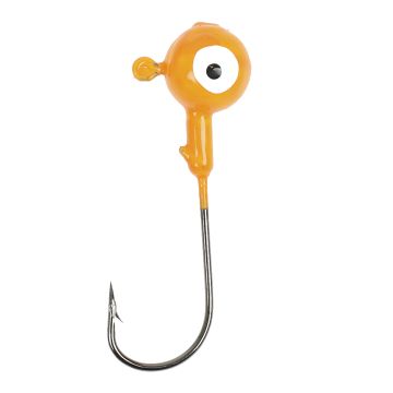 Джиг головка крашеная "Шар", Вес: 21 гр. Цвет: оранжевый